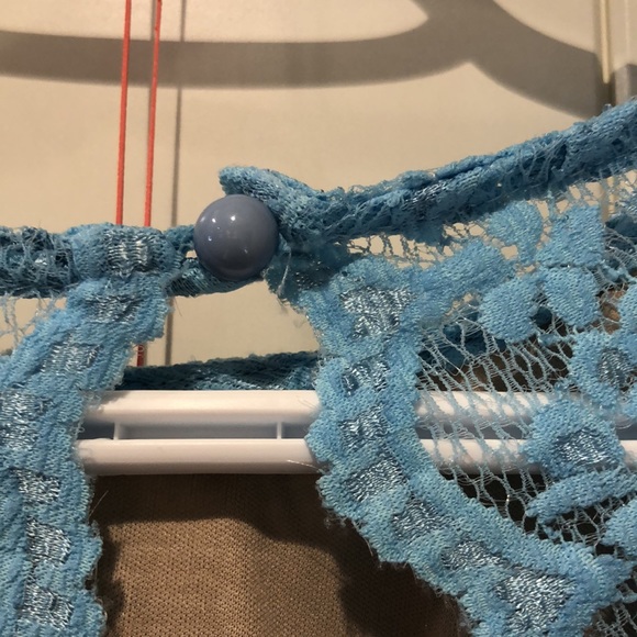 Rubber ducky blue lace mermaid two piece dress - Picture 9 of 11